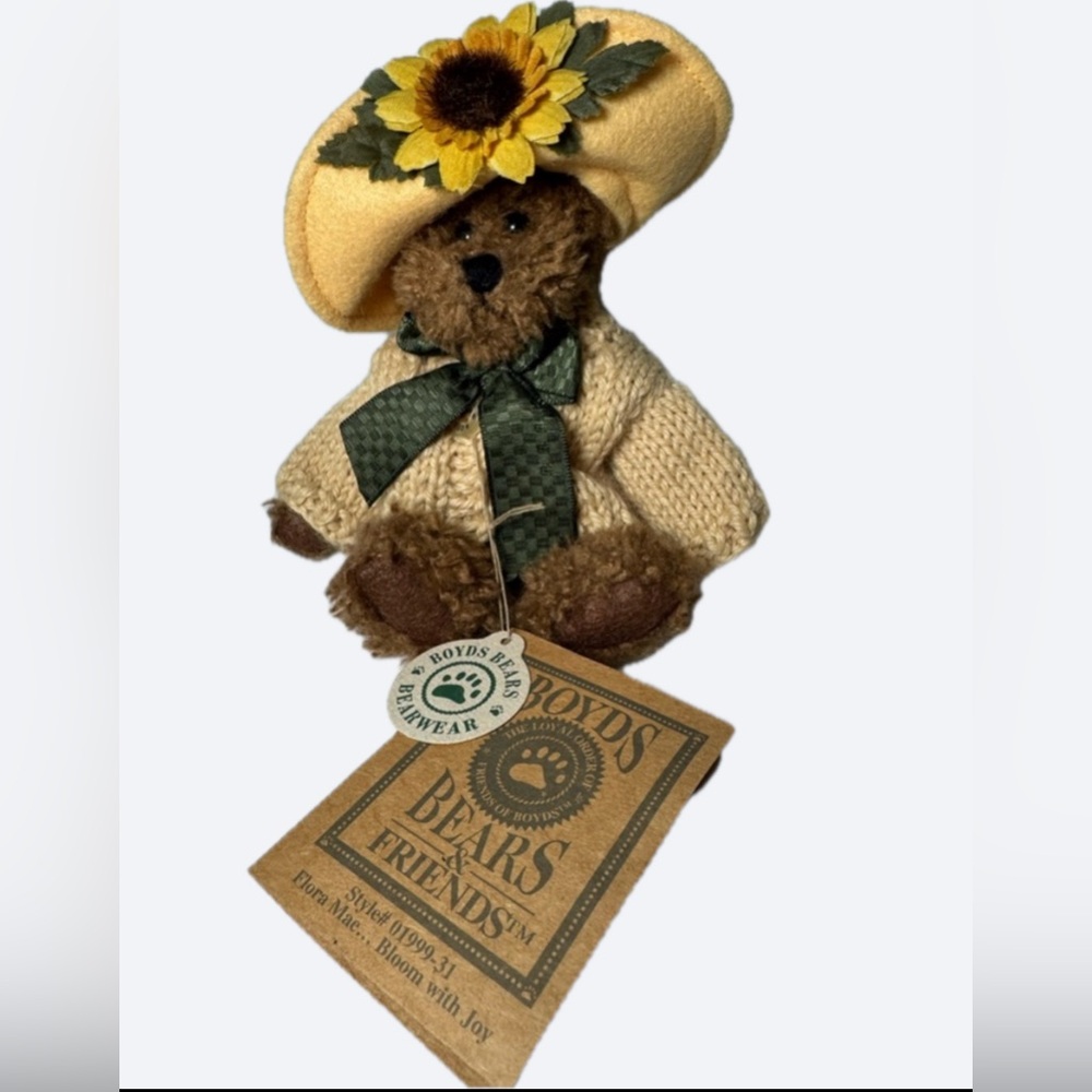 2 for $30/ Vintage BOYDS Bears Friends Flora Mae Collectible Bear